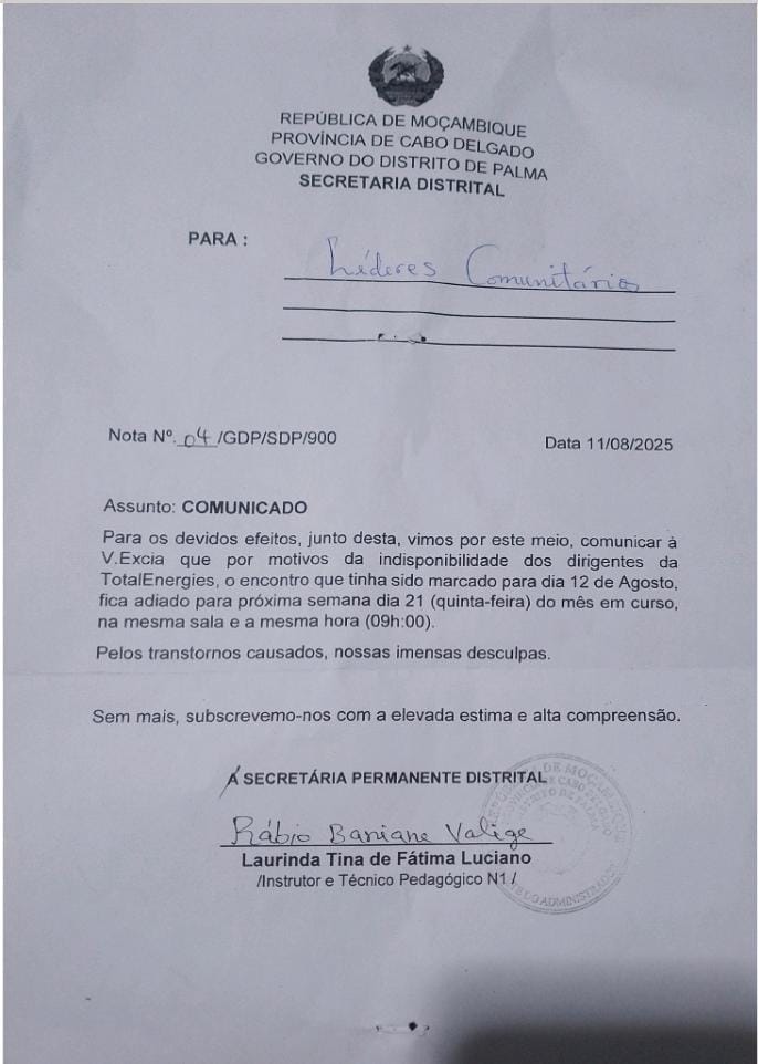 Encontro em Palma